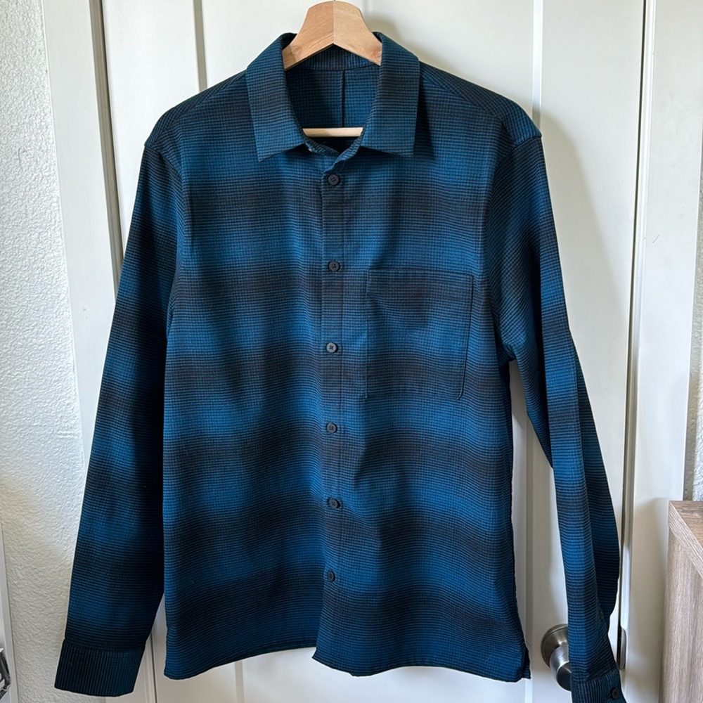 Men’s Lululemon Mason Peak Flannel, Size medium